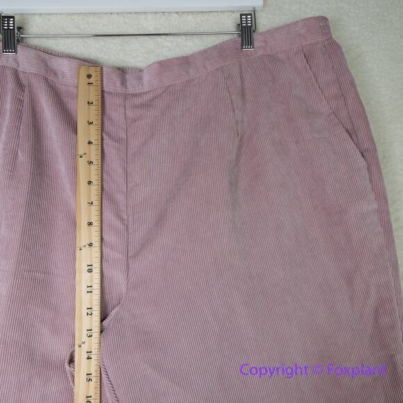 New! Afred Dunner‎ classic fit comfort waist corduroy pants, women plus size 24W - Picture 4 of 12